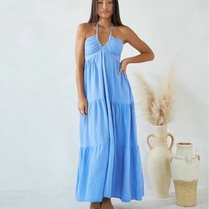 Blanco by nature Carlotta maxi dress